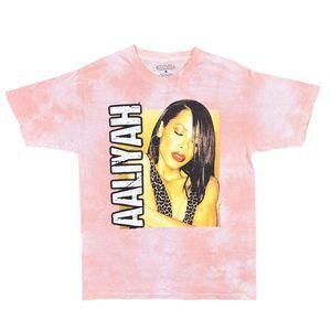 Aaliyah Tie Dye Graphic Tee - Size Medium
